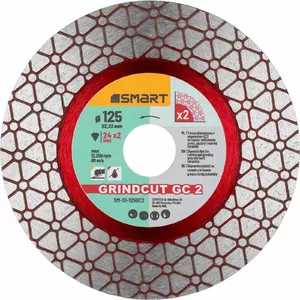 Slīpēšanas un pulēšanas disks Smart365 10-125GC2 — 2in1 keramiskai un porcelāna apdarei, 125 mm