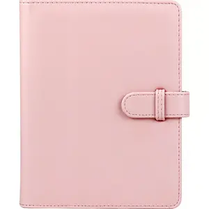 Photo Album LoveInstant for FujiFilm Instax Mini — holds 128 photos — compatible with Instax Mini 40/12/11/9/8/7/EVO/LiPlay — Pink