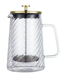 Thermal Piston Coffee and Tea Maker Klausberg KB-7767, 1000 ml, Stainless Steel