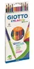 Пастельный карандаш Giotto Stilnovo Bicolor 18 шт Photo 2
