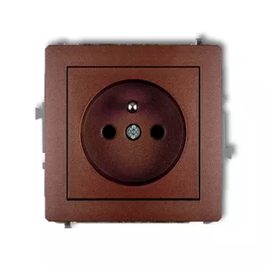 Розетка Karlik 9DGP-1z 16 A 250 V IP20
