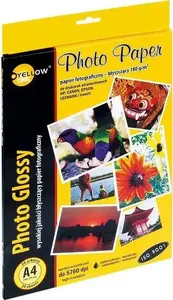 Фотобумага Yellow One A4 350124 – глянцевая бумага для струйных принтеров