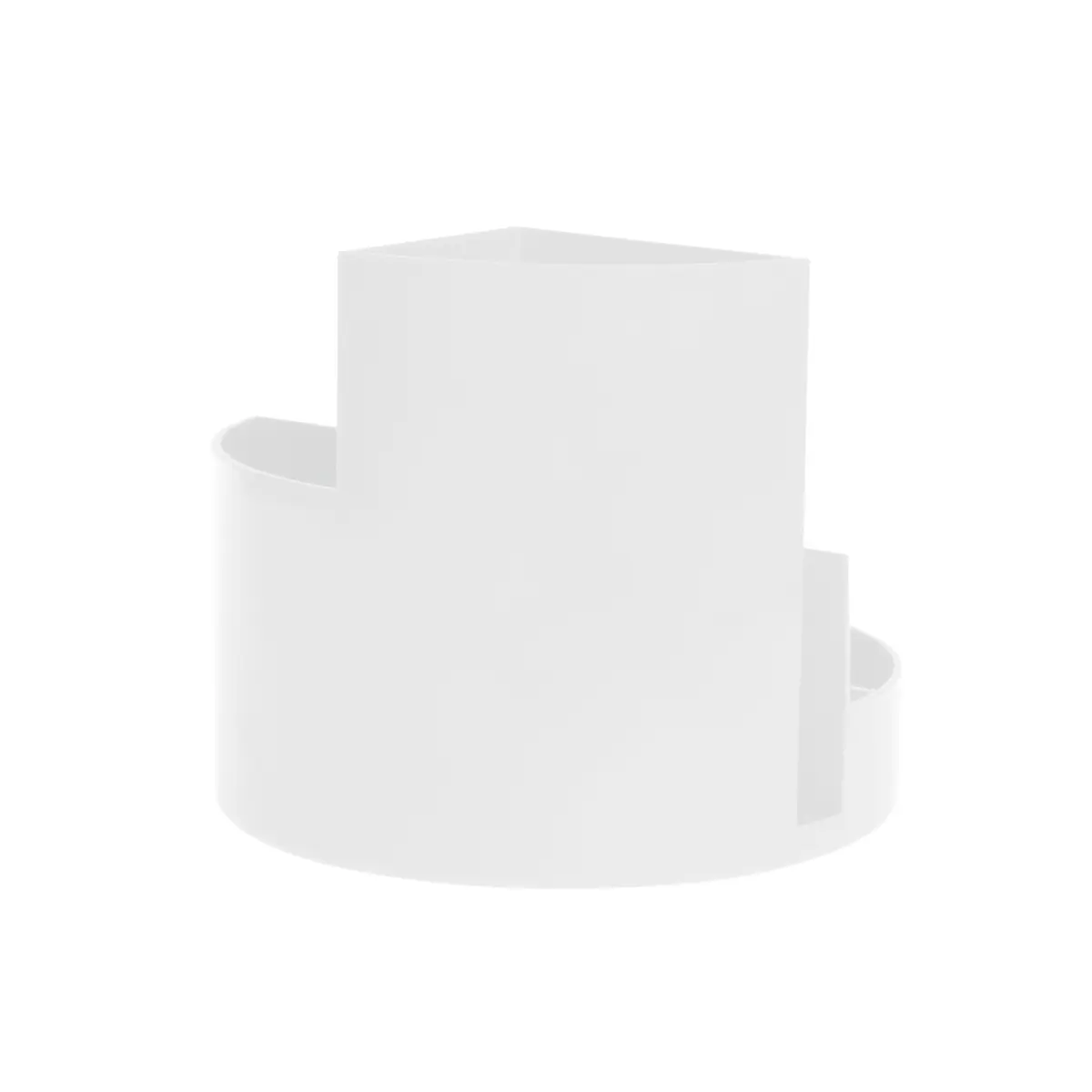 Maul Round Box 4117602 Balts pildspalvu trauks Photo 3