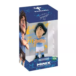 Collectible game figurine MiniX Maradona – Napoli, licensed player model, detailed painted finish