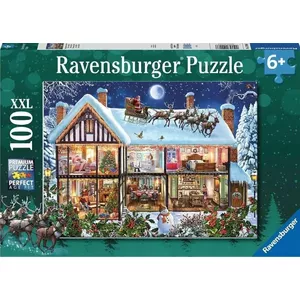 Пазл Ravensburger 12996 — 100 деталей, Рождество, 493 x 362 мм