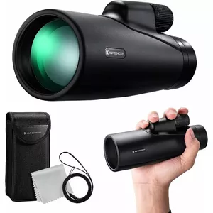 Монокуляр K&F 12x50 BAK-4 FMC IP65 с чехлом — 12× увеличение, объектив 50 мм