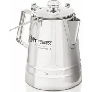 Stainless Steel Percolator Coffee Maker Petromax Perkomax PER-14-LE, stovetop camping percolator