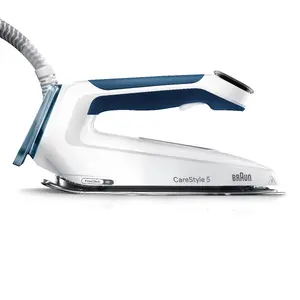 Braun CareStyle 5 IS5245BL Spiediena tvaika gludināšanas stacija 2400 W 2 L Eloxal zole Zila