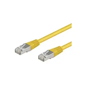 Networking Cable Goobay 0.25m RJ-45 Cat. 5e Yellow