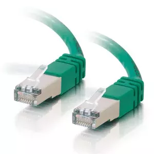 Networking cable LOGON SSTP Cat5e RJ-45 RJ-45 0.15 m Green