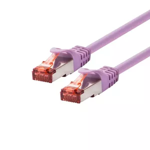 Networking cable LOGON TCF66F003V RJ-45 Cat6a 0.3 m Violet