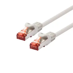 Networking cable LOGON TCF66F015I RJ-45 Cat6a 1.5 m Ivory