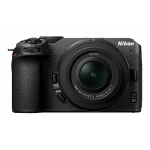 Беззеркальная камера NIKON Z 30 комплект с объективом 12–28 мм, 20.9 МП CMOS, 4K видео, 3" сенсорный экран, чёрная
