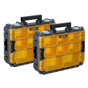 Tool Storage Case Stanley FATMAX FMST82967-9 Plastic Stainless Steel Black Yellow