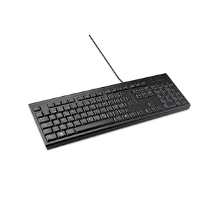 Kensington KB100 EQ Wired Full Size Keyboard USB Membrane QWERTY Black