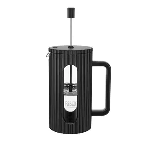 Resto Kitchenware 90535 French Press 1 L Melns