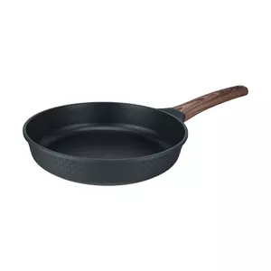 Universāla panna Resto Kitchenware Ran Apaļa 28 cm Melna Koks