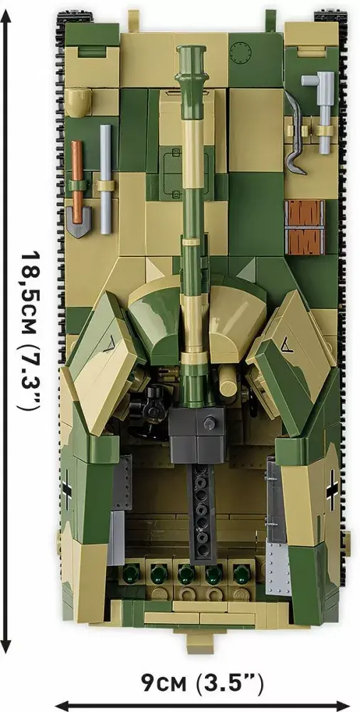 Cobi Blocks SD.KFZ.124 Wespe — 860 blocks Photo 5
