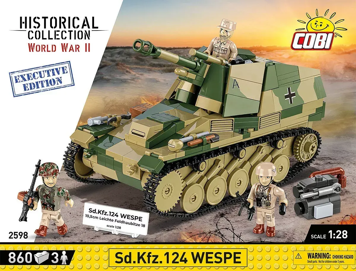Cobi Blocks SD.KFZ.124 Wespe — 860 blocks Photo 14