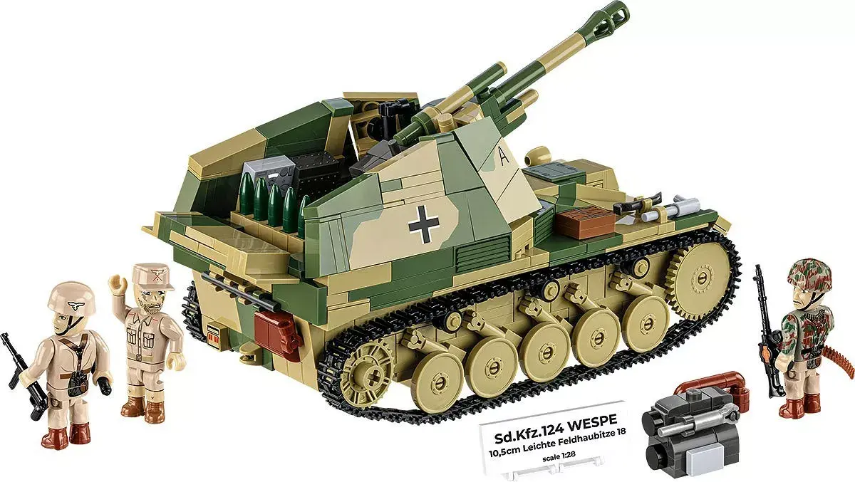 Cobi Blocks SD.KFZ.124 Wespe — 860 blocks Photo 15