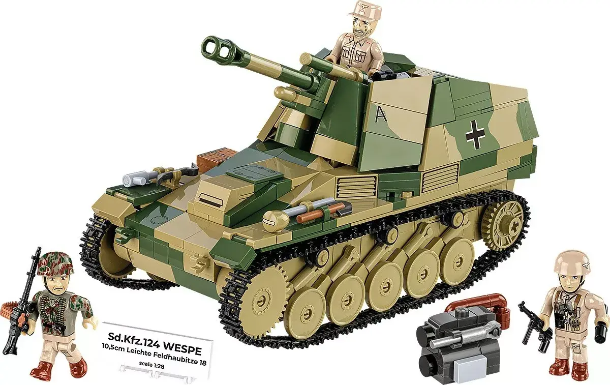 Cobi Blocks SD.KFZ.124 Wespe — 860 blocks Photo 16