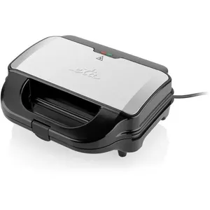 Eta Sorento 3151 90010 Sandwich Maker, 900 W, 4 Sandwiches, Black and Stainless Steel