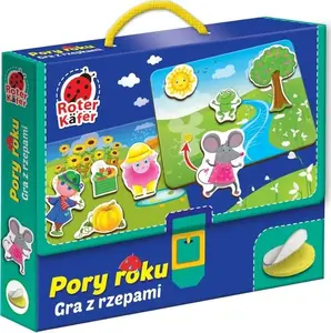 Детская фетровая книга Roter Kafer Gra z rzepami Kto gdzie mieszka? – мягкая интерактивная книжка с элементами на липучках