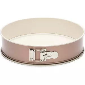 Patisse baking ring springform 22 cm, copper-colored steel, round removable base