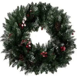 Christmas decorative wreath Ruhhy stroik by Ruhhy — holiday table centerpiece, decorative arrangement