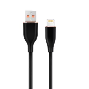 USB-A to Lightning cable Gembird CC-USB2S-AM8PM-1.5M-BK — USB 2.0, 1.5 m