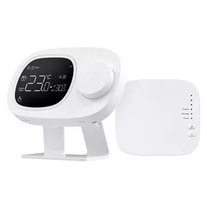 Termostats Avatto WT-598-WIFI-RF — viedais pārnēsājamais termostats ar Wi‑Fi un RF, darbina baterijas