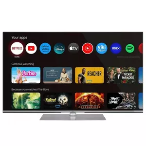 TV Set|JVC|50"|4K/Smart|QLED|3840x2160|Bluetooth|Silver|LT-50VGQ840P