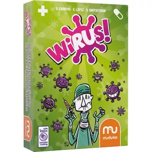 Board game Muduko Gra planszowa Wirus by Muduko – family tabletop strategy game