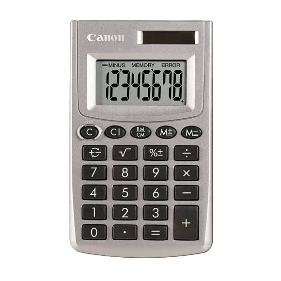 Canon LS-270L kabatas kalkulators sudraba ar