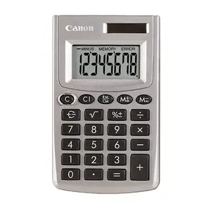 Canon LS-270L kabatas kalkulators sudraba ar 8 ciparu displeju un dubulto barošanu