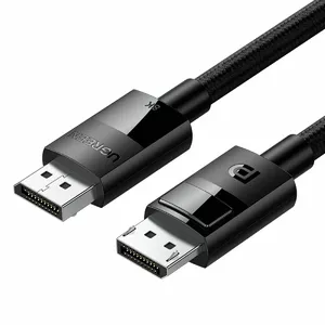 Кабель DisplayPort 1.4 UGREEN DP114, DisplayPort — DisplayPort, 1.5 м, черный