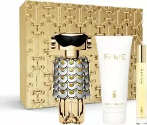 Eau de Parfum set Paco Rabanne Fame — 80 ml EDP + 10 ml EDP + 100 ml body lotion