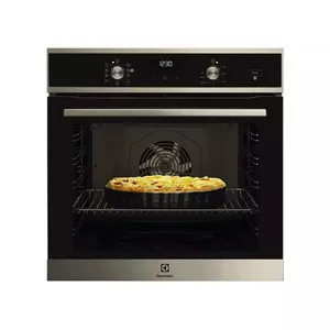 Встраиваемый электрический духовой шкаф Electrolux EOD5F71X, 72 л, нержавеющая сталь, класс А, каталитическая очистка