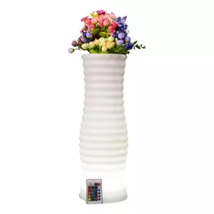 Table lamp TECHLY Flowerpot I-LED White Plastic — 1 pc