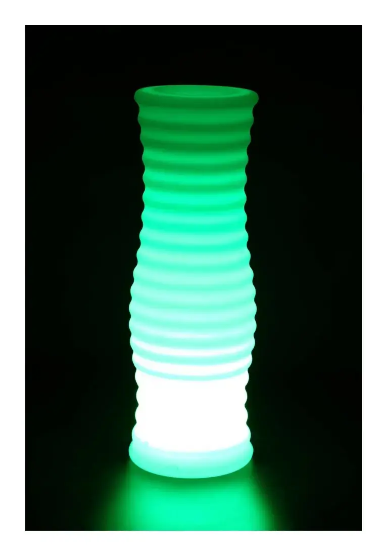 Techly I-LED Flowerpot White Plastic Photo 2