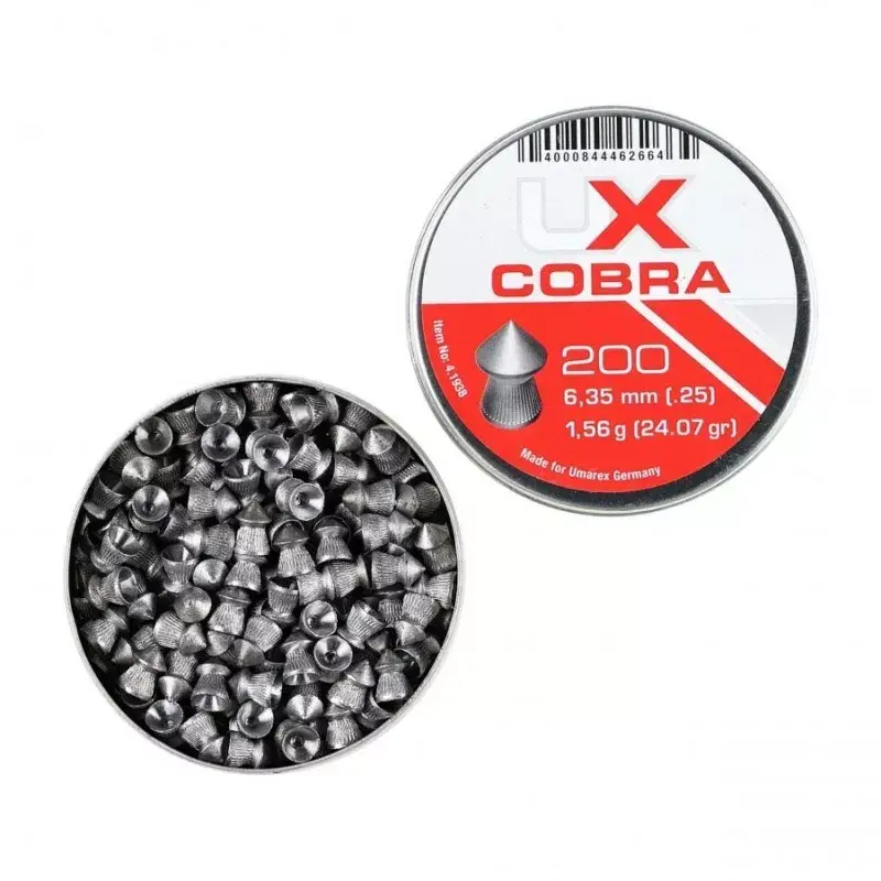 Gun pellet UMAREX Pointed Ribbed Shot Cobra 6.35 mm Photo 3