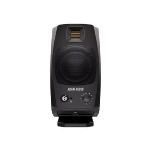 Studio monitors ADAM AUDIO D3V Black — active 2-way nearfield speakers, 2×100W RMS, 50W rated, 25.4 mm tweeter, 3.5" woofer, TRS inputs, USB-C, headphone out