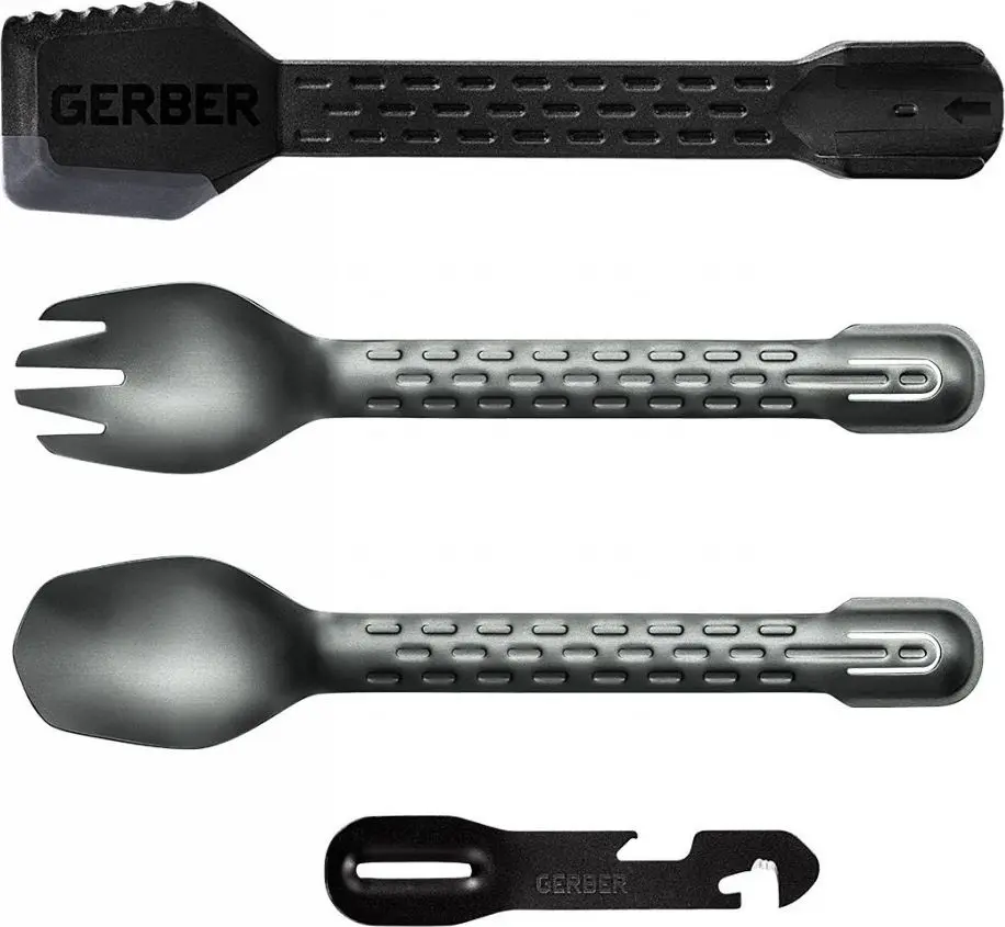 Ēdamrīku komplekts Gerber ComplEAT onyx pārnēsājams