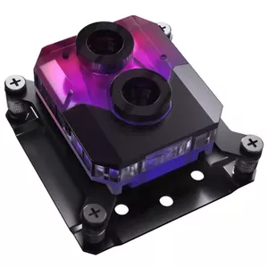 Water block Phanteks EZ-Fit 450 Acrylic Copper POM Black Silver