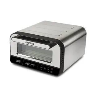 G3 Ferrari Pizza Pro 2 minuti Pizza Maker and Oven 1850 W Black and Silver for 1 Pizza up to 30 cm