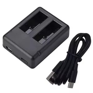 Зарядное устройство extra digital для GoPro AHDBT-501 / AHDBT-801 двойное компактное