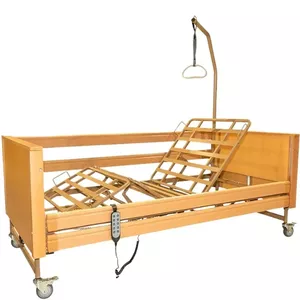 Rehabilitācijas un aprūpes gulta MDH MODEL PREMIUM — augstuma regulēšana 39–80 cm, atzveltne līdz 70°, platums 90 cm
