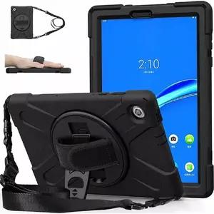 Tablet case Strado Armor with strap and handle for Lenovo Tab M10 TB-X306X/X306F (black) universal