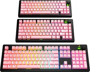 Mechanical Keyboard Keycap Set GLORIOUS GPBT Basics ANSI PBT Potion P — ANSI layout, PBT material