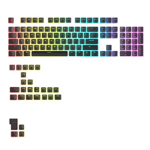 Mechanical Gaming Keyboard GLORIOUS GPBT Aura V3 Black US layout RGB backlit